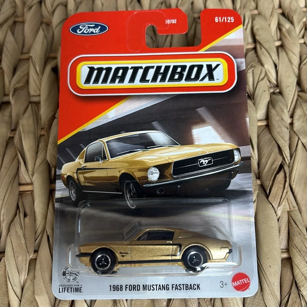 Matchbox Gold Ford Mustang Fastback Golden Fast Back Muscle Pony Car 2026 New